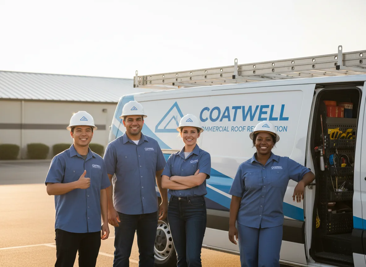 Commercial roof coating company in California